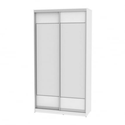 Шкаф-купе B-220х120х60-3(Белый-D8D8)_0