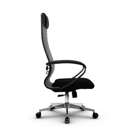 Кресло офисное МЕТТА B 1b 21/K130, Основание 17834 Комплект 3 Светло-серое Черное_2