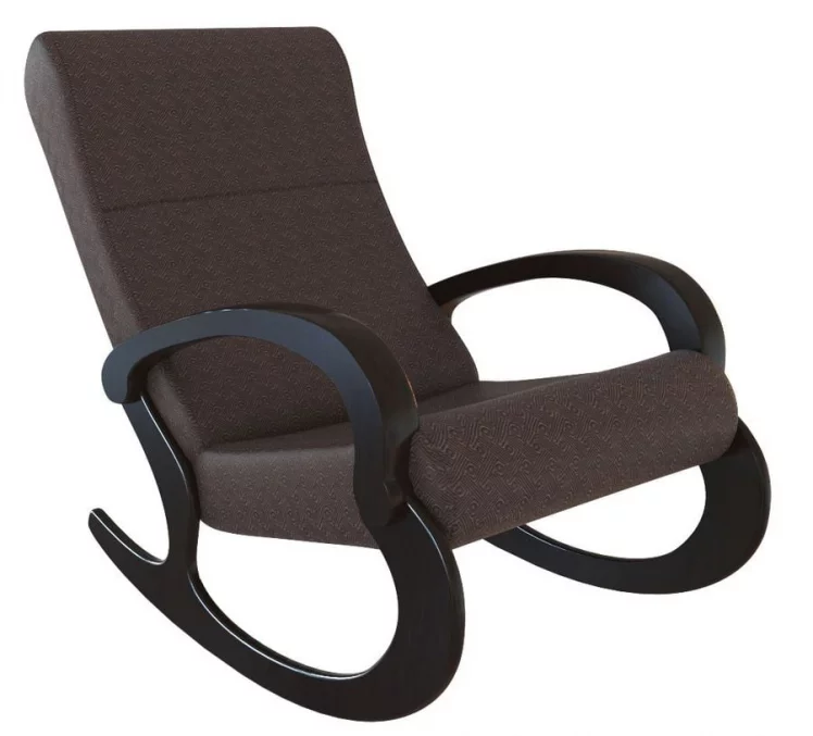 Кресло-качалка Кемпинг Гарда ткань Шоколад_0