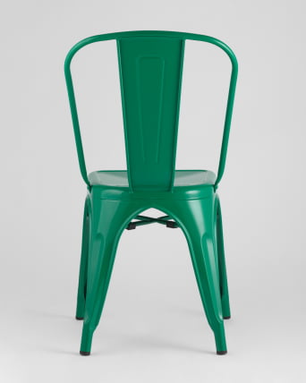 Стул TOLIX с высокой спинкой Аквамарин_5