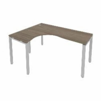 Стол письменный METAL SYSTEM Б.СА-4 Л Вяз/Серый_0