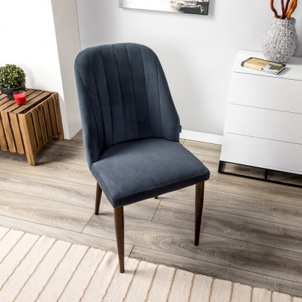 Стул Alen Diag grey_т. орех_11