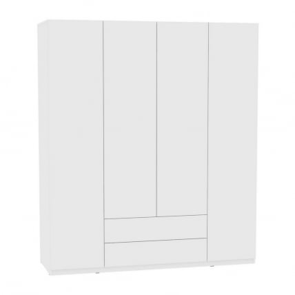 Шкаф распашный R-198х180х60-3-PO(Белый)_0