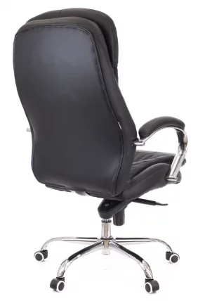 Кресло для руководителя Everprof Valencia M Кожа Черный_2