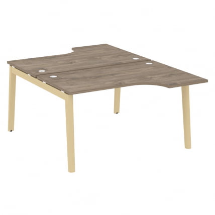 Рабочая станция ONIX WOOD OW.D.SA-2 Тиквуд Темный/Светлый_0