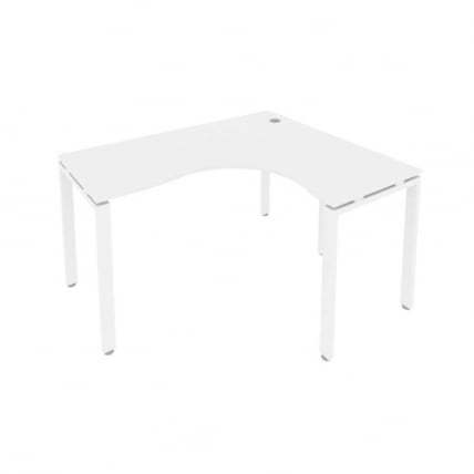 Стол письменный METAL SYSTEM Б.СА-3 Пр Белый_0