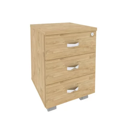 Тумба мобильная ONIX O.TM-3 Тиквуд светлый_0