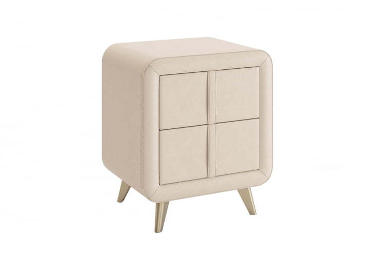 Тумба прикроватная Софи TM-001.1 крем (экокожа)_0