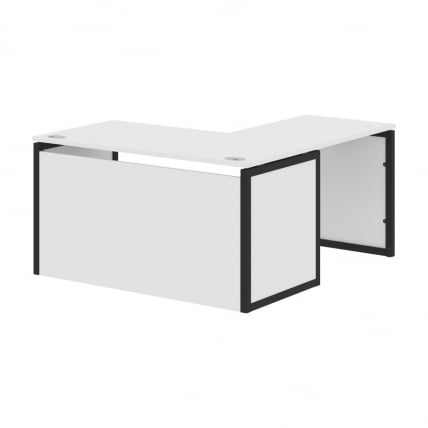 Стол письменный угловой левый XTEN-QP XQPCT 1415H L Белый Антрацит_0