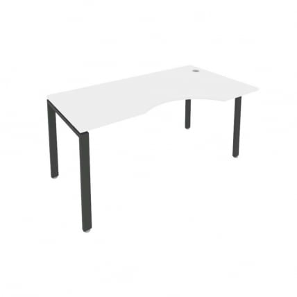 Стол письменный METAL SYSTEM Б.СА-1 Пр Белый/Антрацит_0