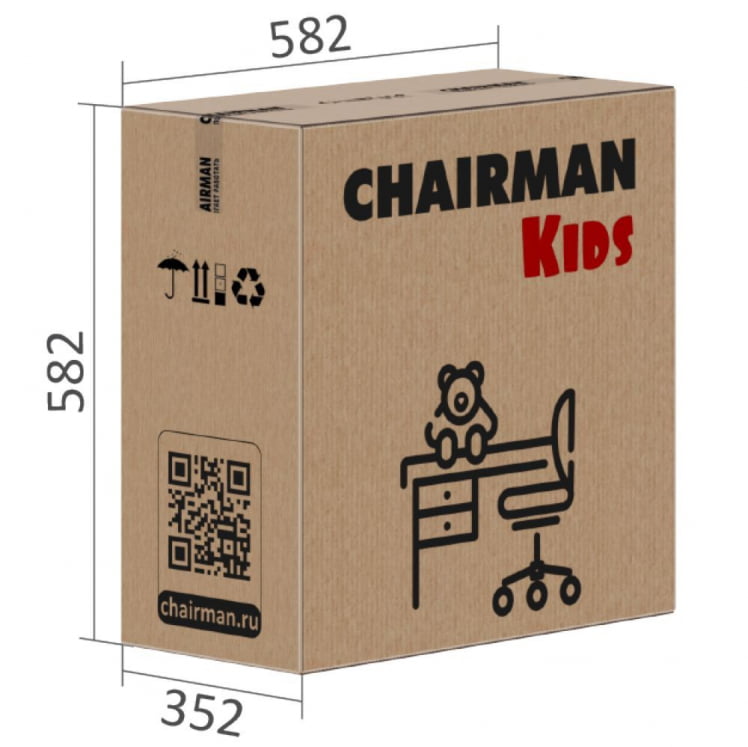 Детское кресло CHAIRMAN KIDS 112 black GAME/TW-01_5