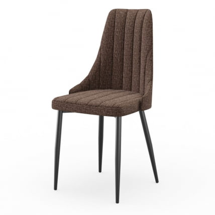 Стул мягкий с основанием Вивьен ЛД 340.001.000 Коричневый, ткань Bingo 20_0