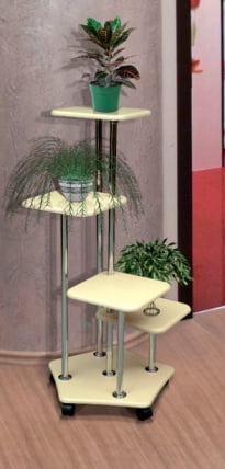 Подставка под цветы В-3 (Клен)_0