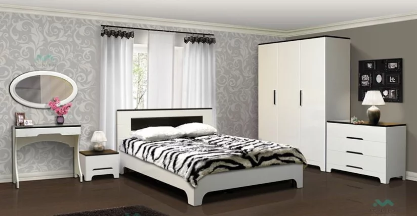 Спальный гарнитур Милана-4 01 (матовый)_0