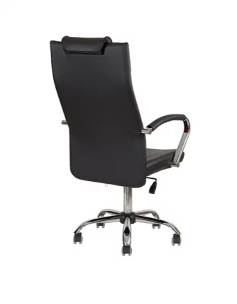 Кресло для руководителя AV 134 Черное Синее_1