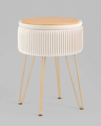 Пуф-столик Астор бежевый_2