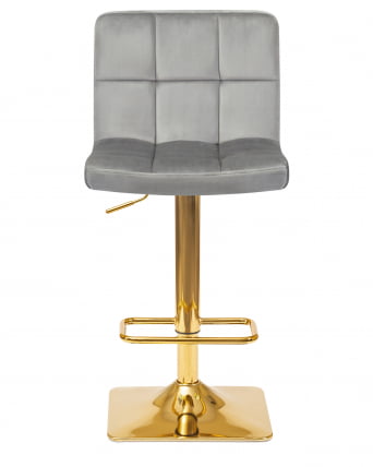 Стул барный DOBRIN GOLDIE Серый велюр MJ9-75_5