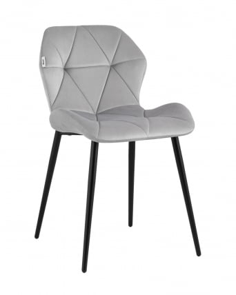 Стул Эдвин велюр серый 4 шт_2