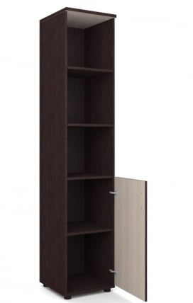 Шкаф для документов узкий Р.П-2 Крафт золотой_0