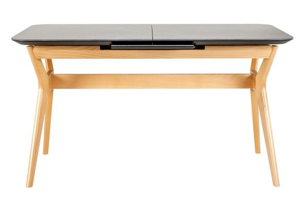 Стол раздвижной Нарвик Ceramic 140-180 Automatic Natur/Dark marble_5