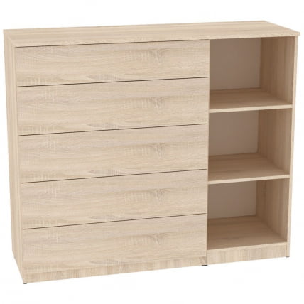 Комод Калисто(K39)1147х1352х468PUSHtoOPEN(ДСС)_1