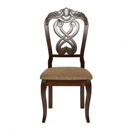 Стул Андромеда/ Andromeda дерево гевея, 47х55,5х107 см, Cappuchino, ткань коричневая S 168-7_6