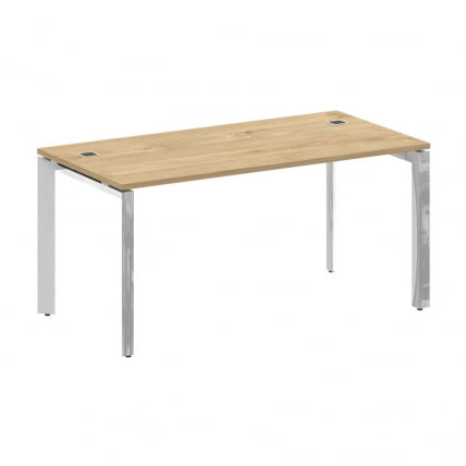Стол рабочий руководителя на П-образном м/к ONIX DIRECT LUX M-O.MP-SRR-4.8 Тиквуд светлый_0