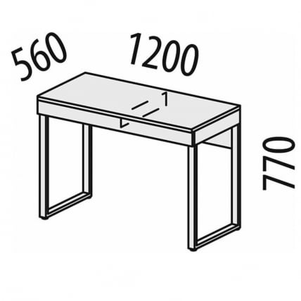 Стол письменный Джерси 602.60_21