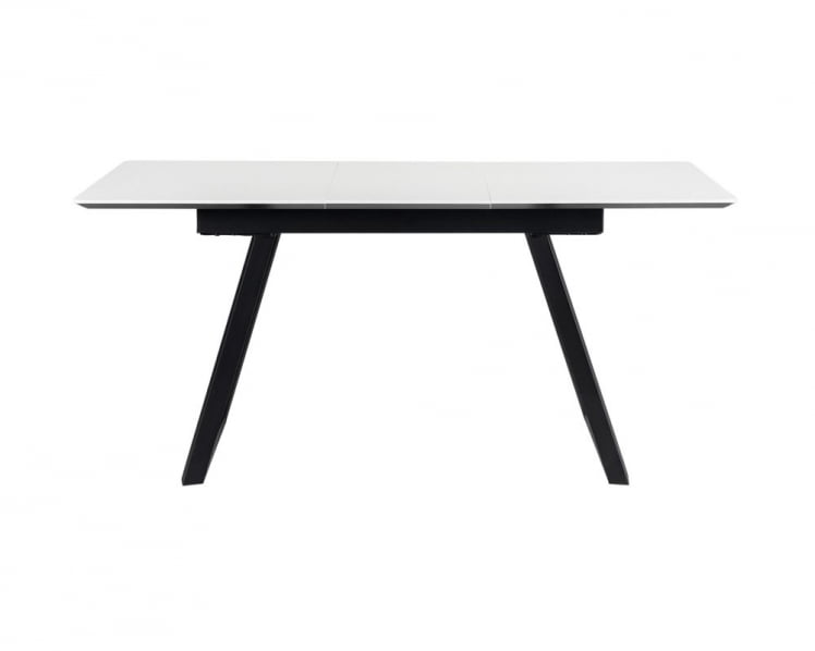 Стол Пеле раздвиж. 120-160 Светлый мрамор/Бабочка_3