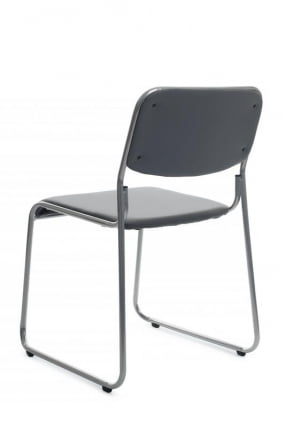 Кресло Nix RCH OMKL-01 Серый/Металл окрашенный Хром_4