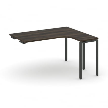 Стол-приставка к опорной тумбе/шкафу (правый) CONCEPT CN.OSAPR-005(R) Дуб Мали Антрацит_0