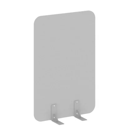 Перегородки на металлических опорах на фетровых подпятниках R-line DP.F-80-120 Серый_0