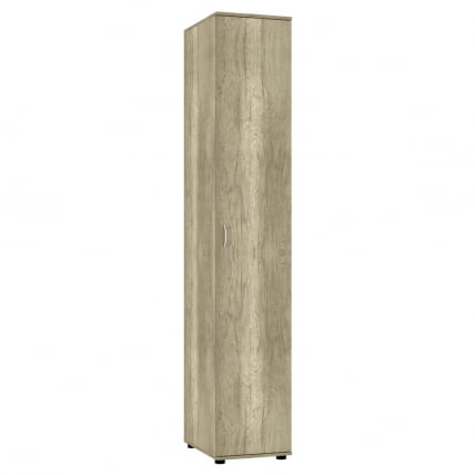 Шкаф распашный Алиса(H2)2230х400х540ручкаскоба96мм(ДКМ)_0