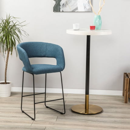 Кресло полубар Hugs синий/Линк_9