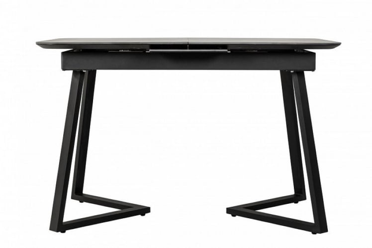 Стол Роналдо раздвиж. 120-160 Темный мрамор/Бабочка_5