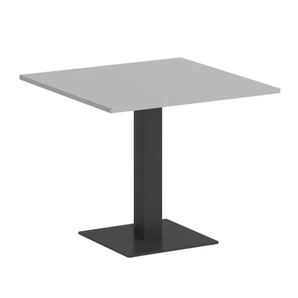 Стол журнальный квадратный HOME OFFICE VR.SP-5-90.2 Серый/Антрацит металл_0