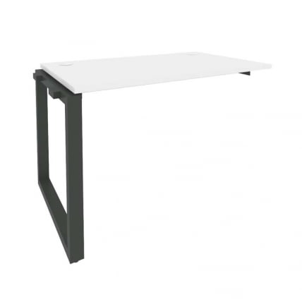 Наборный элемент рабочей станции на О-образном м/к ONIX O.MO-1.NRS-2.7 Белый Бриллиант/Антрацит_0