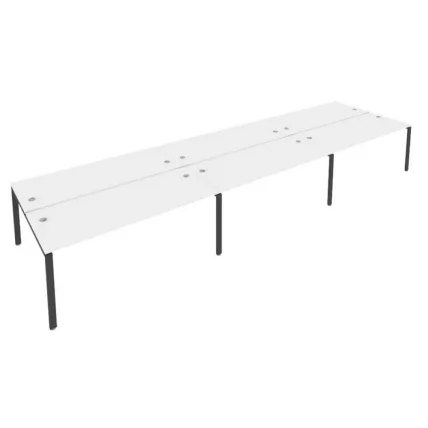 Рабочая станция на 6 раб.места Metal System Б.СМ-6.5 Белый/Антрацит_0