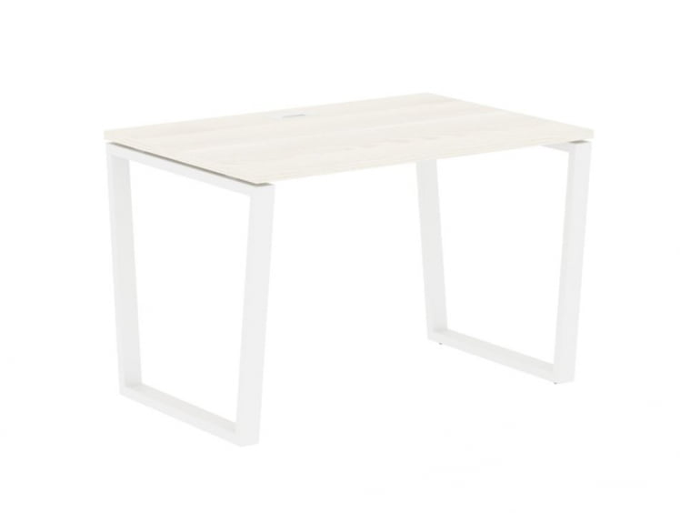 Стол письменный EDIS EVST 1180 Ясень Траун Белый_0