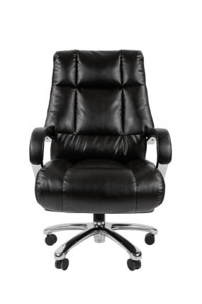 Кресло руководителя CHAIRMAN 405 кожа Черный_1