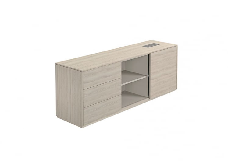 Тумба опорная 1700 левая Atlas NZ-0201.YN.YN.L Ясень Наварра_0