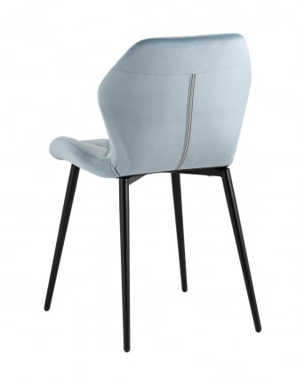 Стул Эдвин велюр пыльно-голубой 4 шт_5