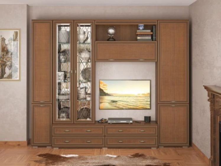 Гостиная №8 Ливорно Орех донской_0