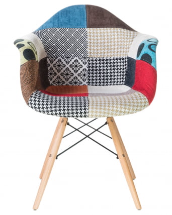 Стул обеденный ДОБРИН ДЭВ ПАТCХВОРК Мозаика / DOBRIN DAW PATCHWORK_5