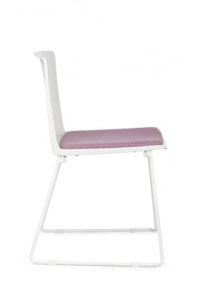 Кресло Simple X-19 Белый/Розовый_1
