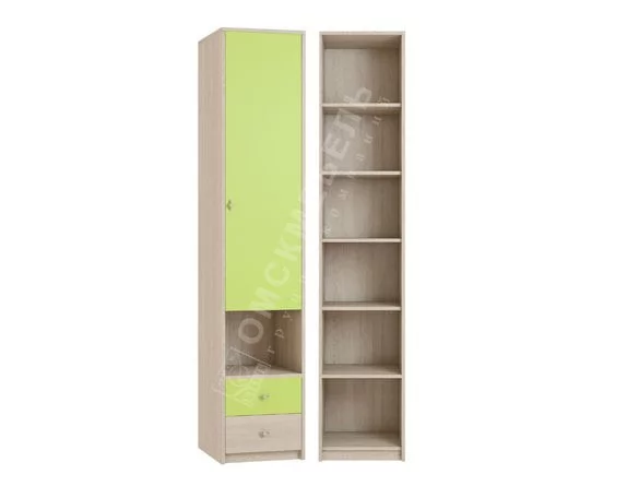 Шкаф-пенал Пионер Шк37 Дуб сонома-лайм_0