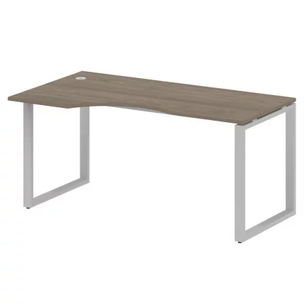 Стол криволинейный левый на О-образном м/к METAL SYSTEM БО.СА-1 Л Вяз/Серый_0