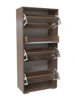 Тумба для обуви Трио 2-24.12 Ясень шимо темный/ясень шимо светлый_1