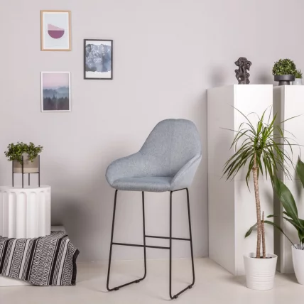 Стул полубарный Kent (ПБ) Грей/Линк_5