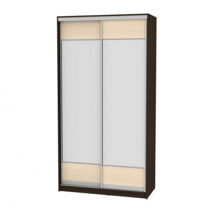 Шкаф-купе B-220х120х60-2(Венге-ДМ-D8D8)_0